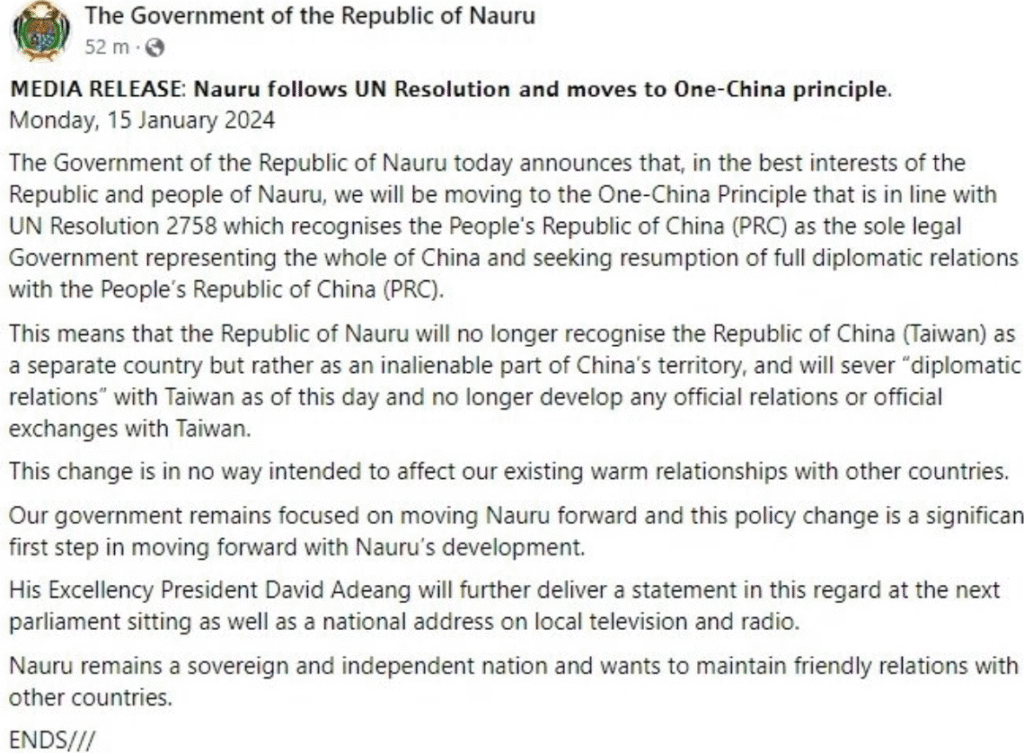 China Expanding Influence in the Pacific
