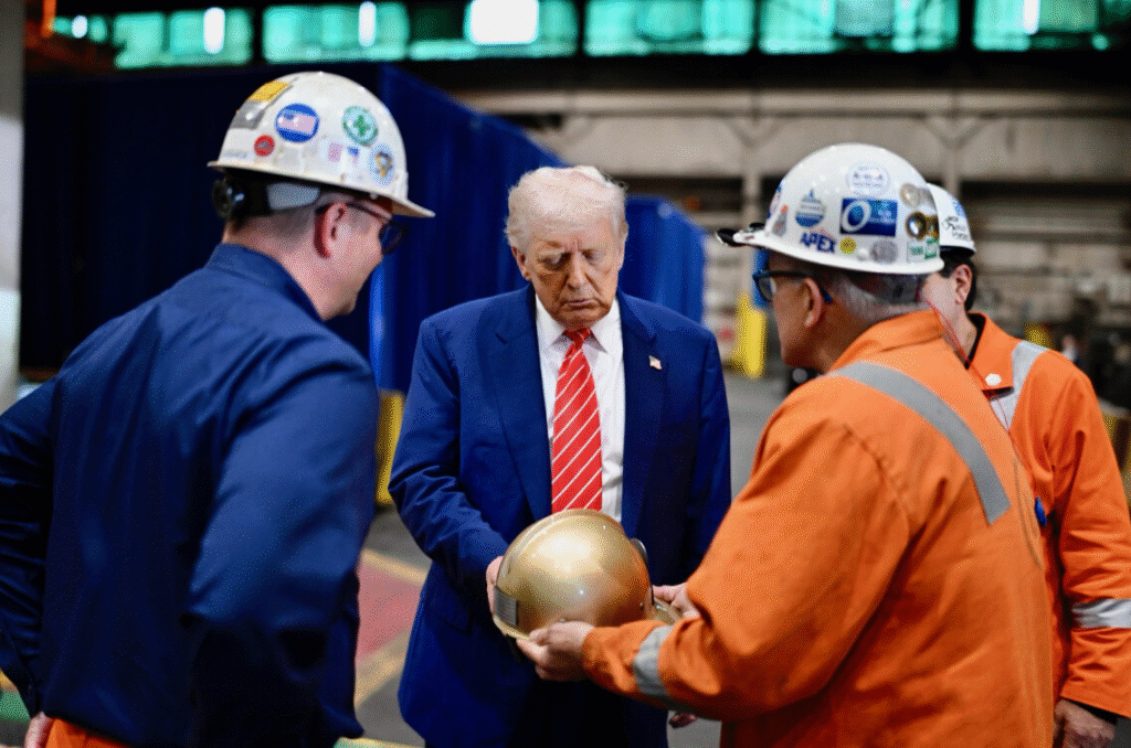 President Trump Announces Steel and Aluminum Tariffs