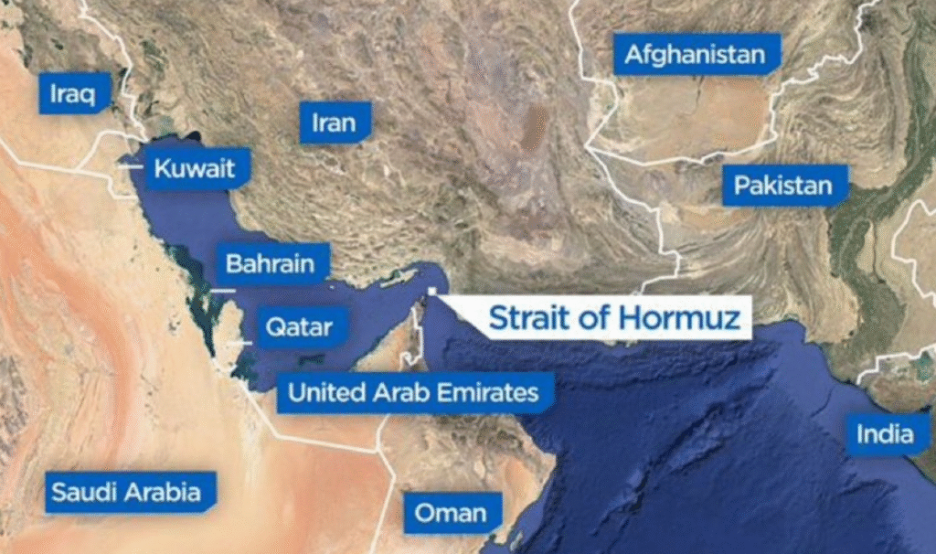 Iran Closes Strait of Hormuz