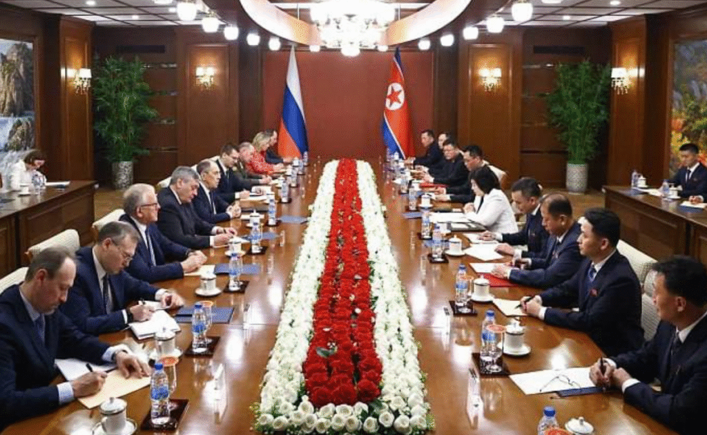 Lavrov Meets Kim Jong Un