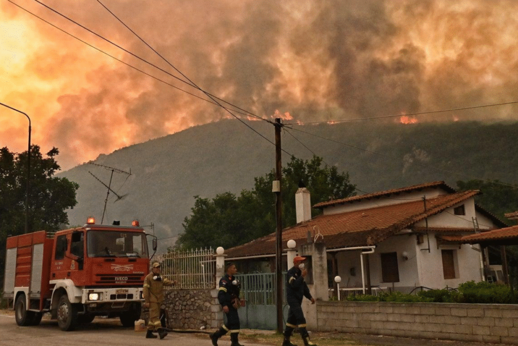Europe Wildfire: